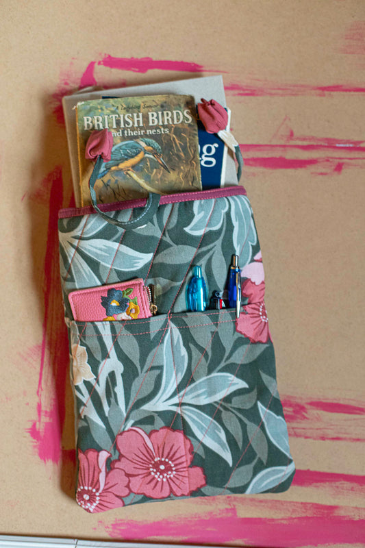 The Botanical Book Bag – Tulip Tie Edition
