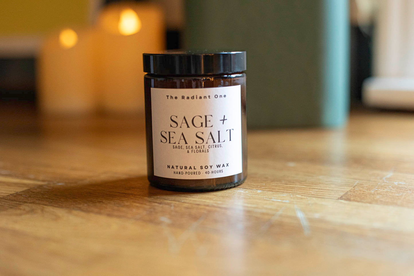 Sage & Sea Salt – The Clarity Candle